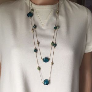 Beautiful Beaded Wrap Around Necklace
